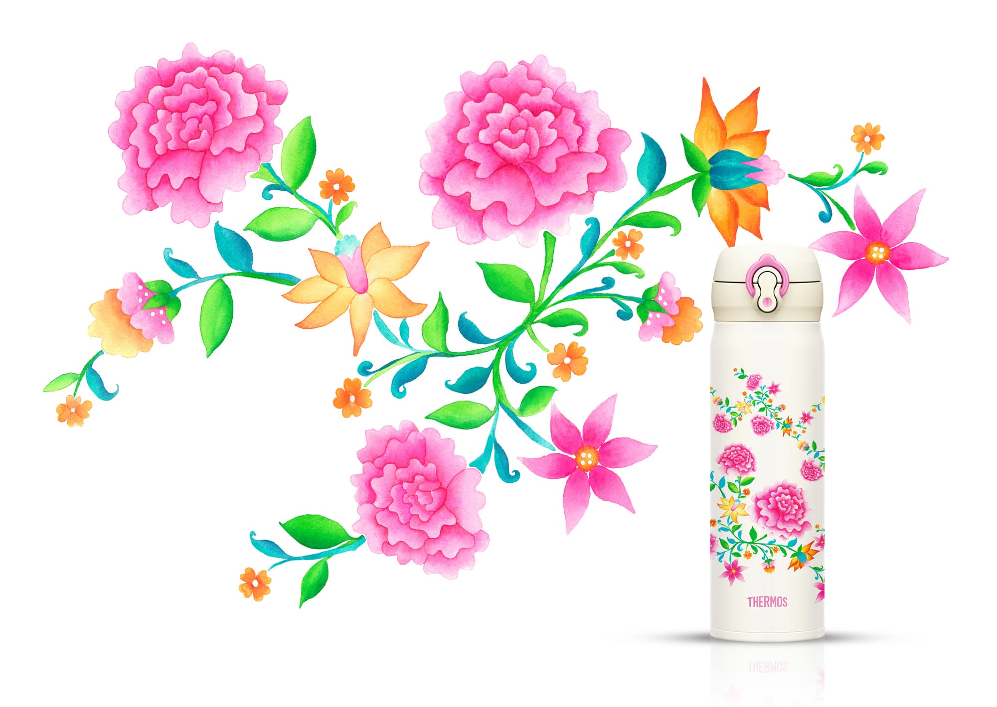 Thermos Peranakan Limited Edition